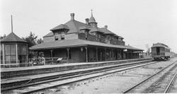Queen Anne Style Depot 1898 to 1924 NP Railway Mandan ND